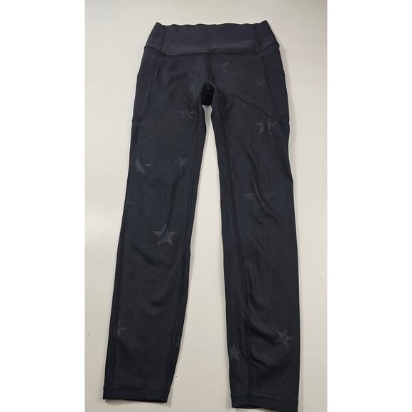 NWOT gap fit S scuplt shaped leggings compression ankle full length stars black - Picture 9 of 9